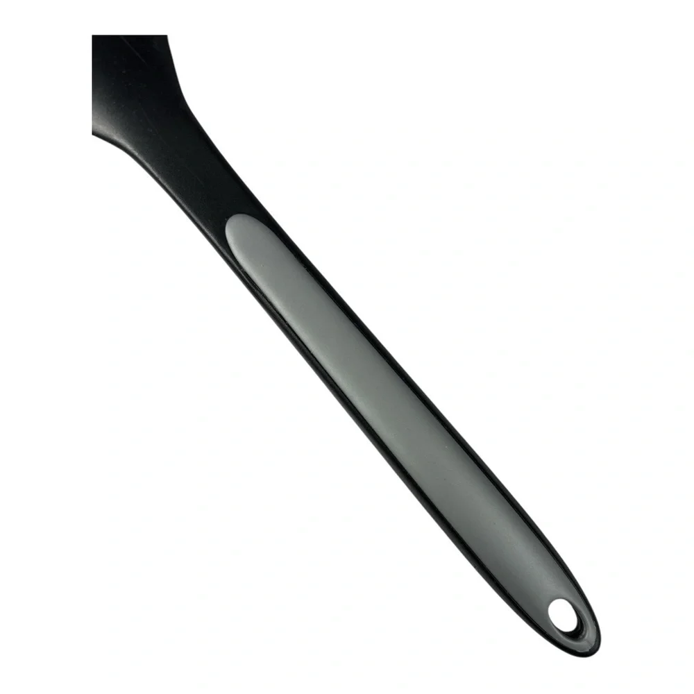 Calphalon Black Gray Skimmer Strainer Slotted Spoon Round Heat Resistant 14